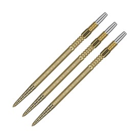 Target Darts Swiss Point DX Dart Points (3 Pack Set of Tips) 40 mm, Gold - Change Dart Swiss Point, Professional Dart Accessories, SP Dart Tip Removal