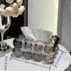 AIMALL Nordic Acrylic Tissue Box, Luxurious Transparent Design, 7.9" x