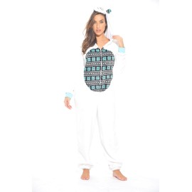 Just Love Adult Onesie POLAR BEAR,SMALL