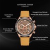 Limited Edition Hand Assembled Anthony James Tachymeter Turbo Golden Brown,
