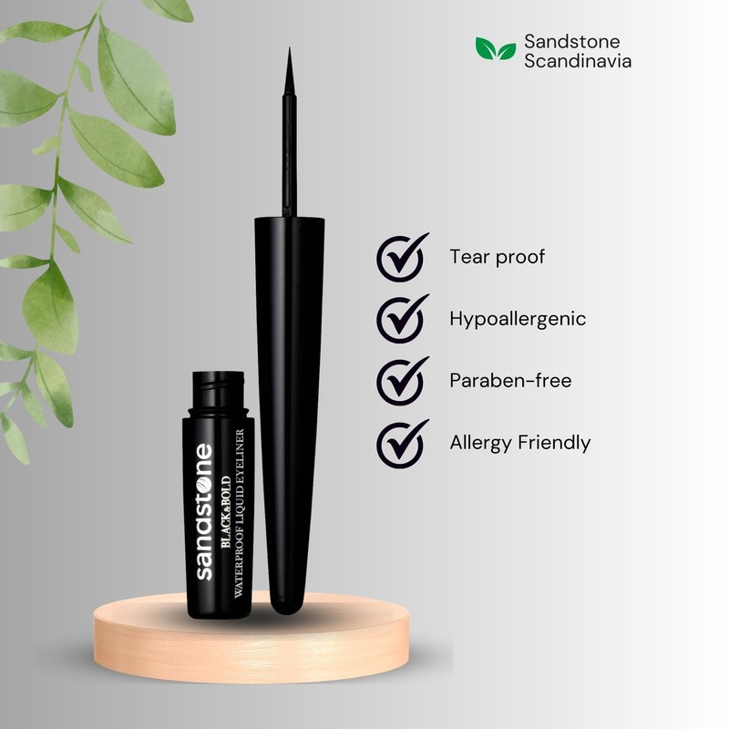 Sandstone Scandinavia Liquid Eyeliner Make-up für Erwachsene, Unisex