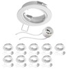 ledscom.de FERE Ceiling Mounting Frame White Swivelling (LED/Halogen/GU10/MR16/PAR16/50 mm) Including