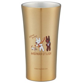 Skater STB4N-A Thermal Insulated Stainless Steel Tumbler, 13.5 fl oz (400 ml), Vacuum Insulated, Lisa and Gas Pearl