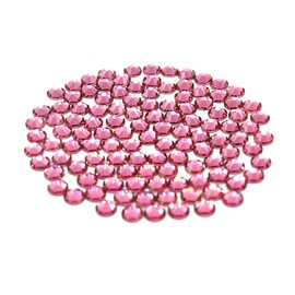 Preciosa Viva Hot Fix Flatback Rhinestones - Choose Your Size - Color: Light Rose - 144 Pieces (SS20 (4.60-4.80mm))