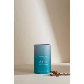 Nurtur Tea Calm Tea Loose Leaf – Soothing Herbal Blend with Lemongrass, Chamomile & Red Rose Petals – Anxiety Relief and Relaxation Tea – CaffeineFree with Light Floral Notes