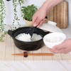 Astro 510-43 Black Rice Spoon, Made in Japan, Antibacterial, Binchotan