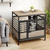 DWVO Dog Crate Furniture, 32 Inch Dog Kennel Indoor Furniture