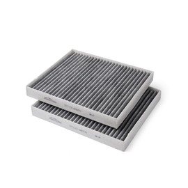 Forccord 2-Pack HEPA Cabin Air Filter Fits for Activated Carbon Cabin Filter Replacement Car Accessories 01253