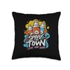 Spray The Tow Leave Your Mark Spray Paint Throw Pillow