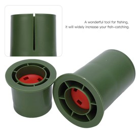 Keenso Lure Bait Make, Portable, Durable PE Lure Bait Tool, Ball Maker, Device, Fishing Accessories, Green, Pack of 2