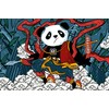 BRAVORD NZ Panda Roller Road Drift Skate with Cool Maple