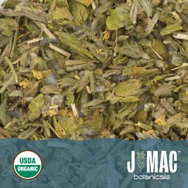 J MAC BOTANICALS Organic Herbal Mountain Tea, Sideritis Shepherd's Tea - 4 oz