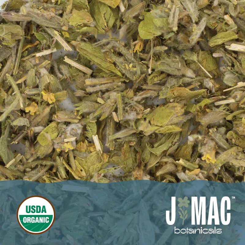 J MAC BOTANICALS Organic Herbal Mountain Tea, Sideritis Shepherd's Tea