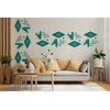 Revamp Your Space: Boomerang Pattern Wall Decals - Mid-Century Modern