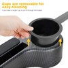 Roykaw Golf Cart Armrest with Cup Holder,No Drilling Rear Seat