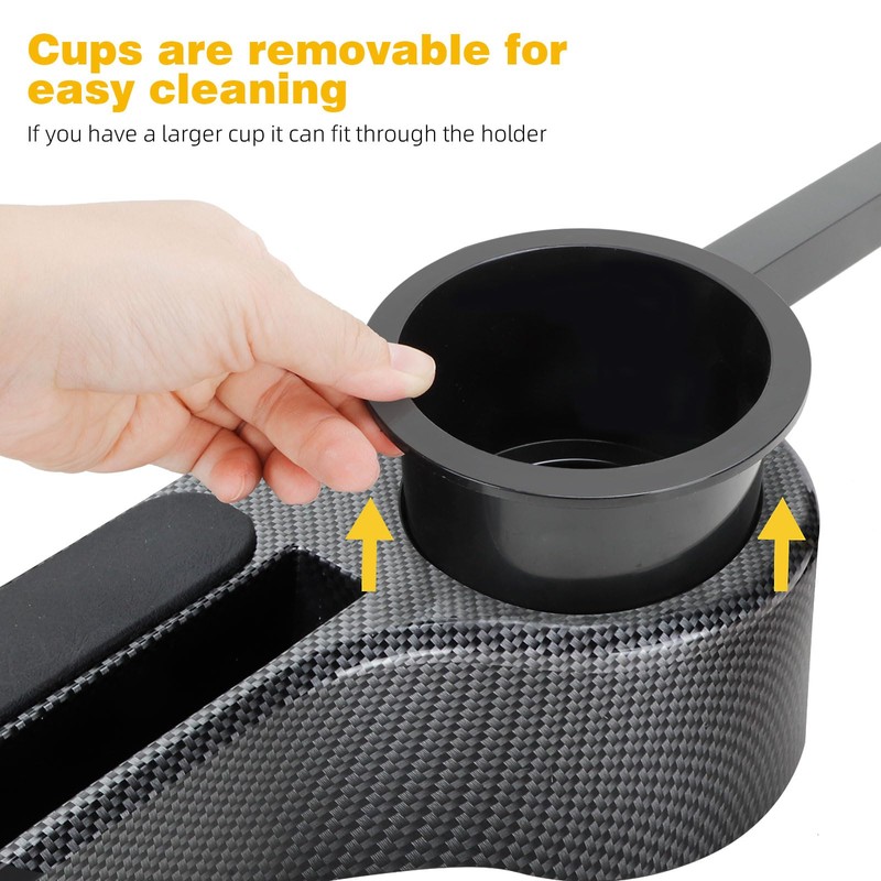 Roykaw Golf Cart Armrest with Cup Holder,No Drilling Rear Seat
