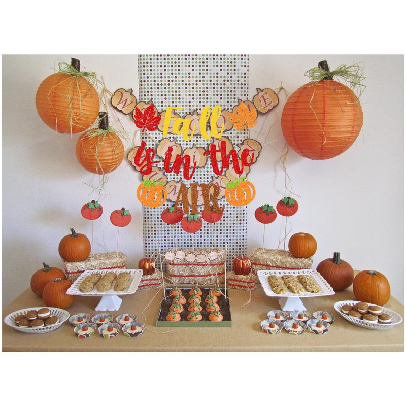 Pre-Assembeld Fall is in The Air Banner Hello Fall Banner
