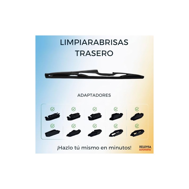 Juego De 3 Escobillas Limpiaparabrisas Reluvsa Compatible Para Kia Sportage