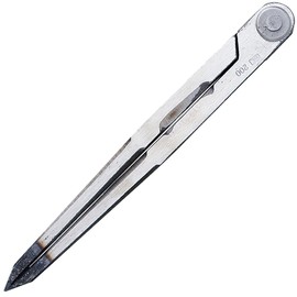 Niigataseiki SK, Made in Japan, Genuine Steel Compass, 7.9 inches (200 mm)