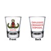 EOD x 4 shot glasses