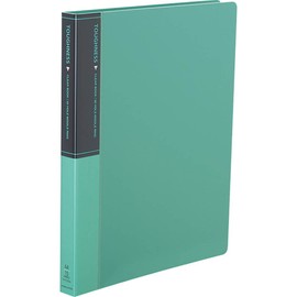 Kokuyo clear. Book Toughness Middle Ring A4 , green