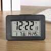 Alarm Clock, Radio Wave, Digital Table Clock, Calendar, Temperature, Humidity,