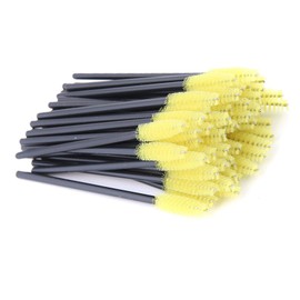Disposable Eyelash Brushes Eyebrow Castor Oil Brush Mascara Wands Cosmetic Makeup Tools 100 PCS