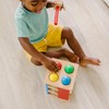 Melissa & Doug Deluxe Pound and Roll Wooden Tower Toy