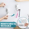 TAILI Suction Cup Razor Holder for Shower Wall 2 Pack,