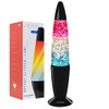 Playlearn Glitter Lamp – Mini Lava Lamp for Kids - USB Powered – Glitter Lava Lamp Night Light - Jumbo 13.5"