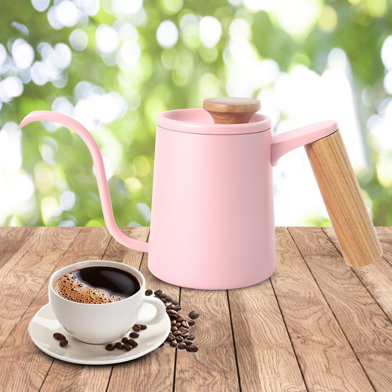 350ml Stainless Steel Coffee Pot Long Thin Spout Water Kettle