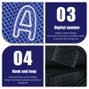 10pcs Golf Club Head Cover Breathable Nylon Mesh Soft Lining