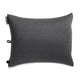 NEMO Equipment Fillo King Luxury Camping Pillow - Black Pearl/Birch Bud - One Size