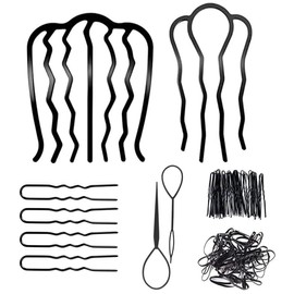 NTRUXZP Pack of 6 Hair Comb Metal Hair Combs Comb Teeth Hair Accessories Comb Large Hair Pin Side Comb for Women Girls 3 Sizes