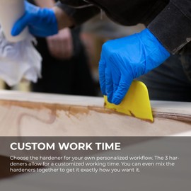 MAS Epoxies Marine Epoxy Resin Kit (1.5-Gal, Fast) 2:1 High Performance Non-Blushing Self-Leveling Hardener for Boat and Wood Repair, Fiberglass Repair Kit with Cups and Pumps