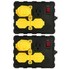 Tower Manufacturing C664502001-13 15 AMP 4-Outlet Circuit Breaker Power Box,