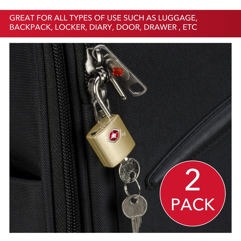 Maple Leaf Travel - 2 Pack of Two Travel Sentry