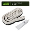 4036EL3001A Dryer Felt Seal for LG Kenmore Dryer Rear Drum