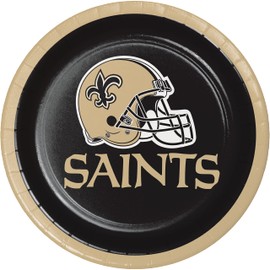 Trendware New Orleans Saints Dessert Plates, 24 ct