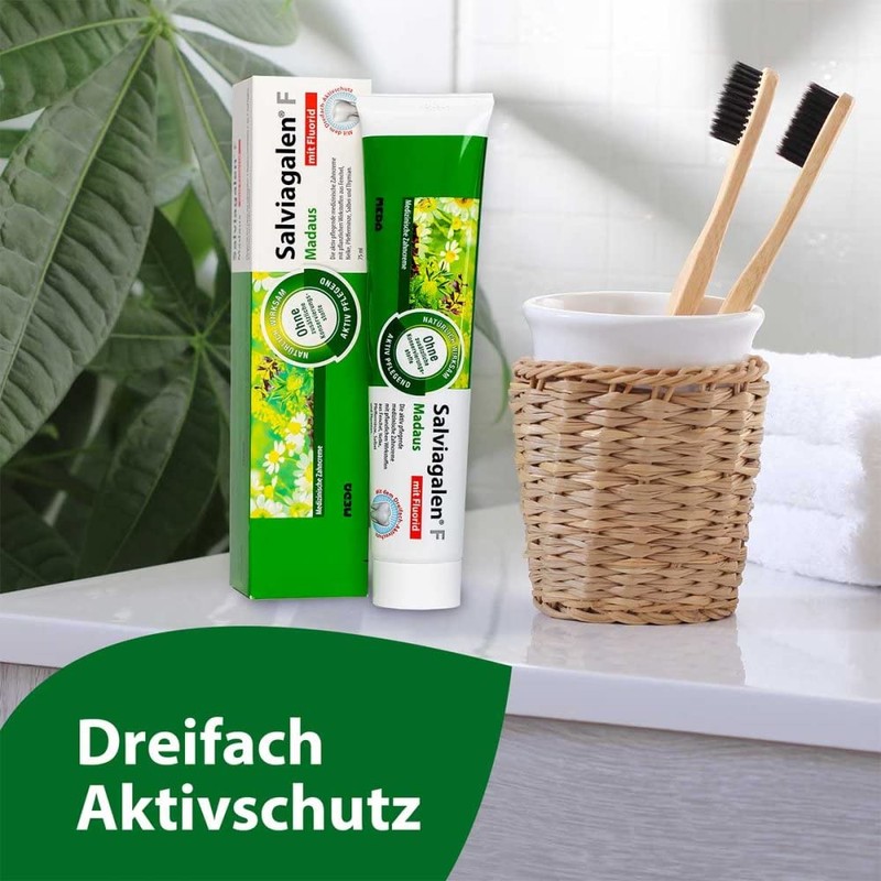 Salviagalen F Madaus Toothpaste, 75 ml (Pack of 1)