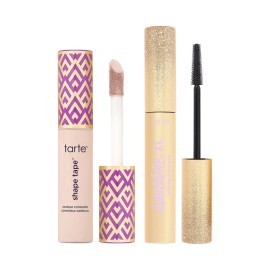 tarte Smooth & Lift Shape Tape Concealer & Tubing Mascara-44H Tan A678003 NEW