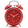 Peakeep 4.5 Inches Twin Bell Loud Alarm Clock for Heavy