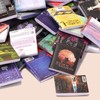 200 PCS Mini Books for Anxiety Bookshelf, Non-Repeating Book Miniatures