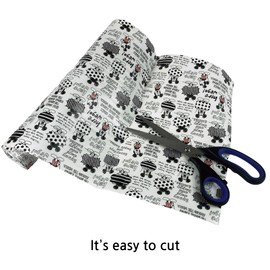 Anti-Slip Mat for Cupboards - Vinyl Drawer and Shelf Liner for Cabinet, Easy to Clean Non-Slip Mat, Non-Adhesive, Slip Resistant for Kitchen & Cabinets | Size: 30cm x 200cm (Micky-Mousey)