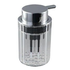 couponhub 7 Oz Foaming Soap Dispenser,Bubbling Bottle,Refillable Foaming Pump Bottle with Silver Pump,Press Type Mousse Bottle for Hand Sanitizer Bath Gel(A)