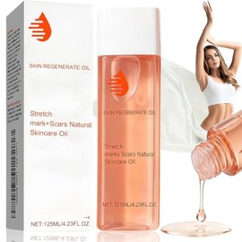 Stretch Mark Oil, Oil Stretch Mark & Scar Treatment, Boosts Collagen, Lifts Skin, Improves Stretch Marks, Scars & Uneven Tone,125ml