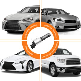 15330-38010 Engine Variable Valve Timing (VVT) Solenoid for Toyota Tundra 4Runner Sequoia Land Cruiser FJ Cruiser Lexus IS F/IS250, Replace 153300S010,VTS1053, VVT200, 917-234, 917234