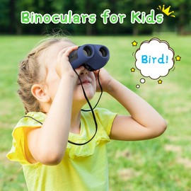 LET'S GO! Binocular for Kids, Compact High Resolution Shockproof Binoculars