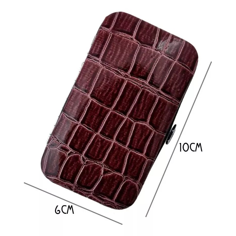 WJ97-175S Set Manicure Pedicure Uñas Profesional Acero Corta Cortauñas