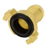 Variosan Plain Brass Quick Hose Connector, Nozzle, Untreated Brass, Geka